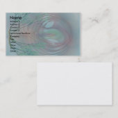 Serenity Visitekaartje (Voorkant / Achterkant)