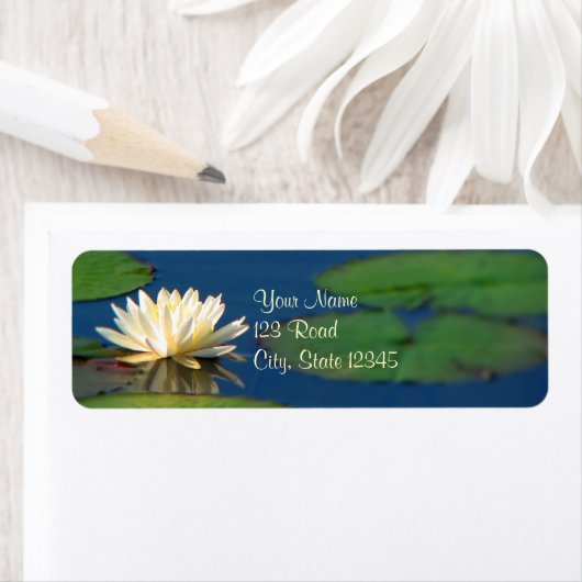 Serenity Water Lily Etiket (Insitu)