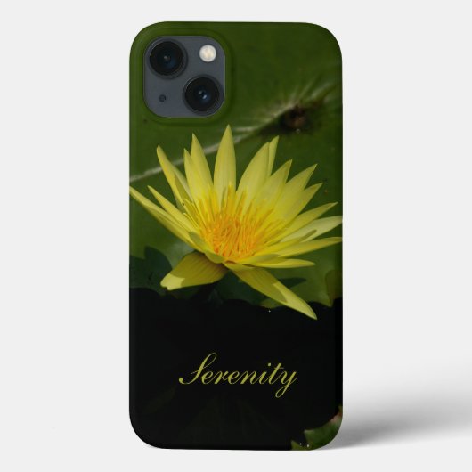 Serenity Waterlily Case-Mate iPhone Case (Achterkant)