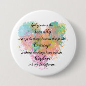 Serenity Waterverf Button (Voorkant)