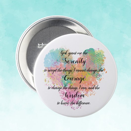 Serenity Waterverf Button