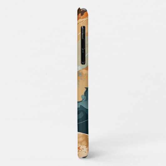 Serenity Waves Case-Mate iPhone Case (Achterkant/links)