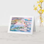 Serenity Wenskaart Kaart (Gele Bloem)