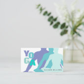 Serenity Yoga Instructor - Yoga Practice Visitekaartje (Staand voorkant)