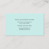 Serenity Yoga Instructor - Yoga Practice Visitekaartje (Achterkant)