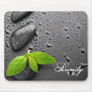 "Serenity" Zen Rocks Mousepad Muismat