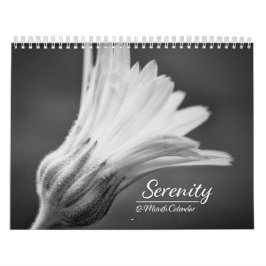 Serenity: zwart-wit foto's kalender