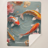 "Serenity's Abode" Sherpa Deken (Voorkant)