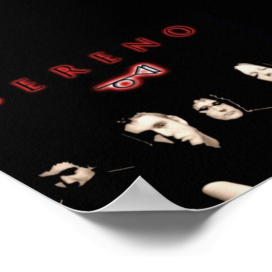 Sereno Band Poster (Hoek)