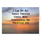 SERENSUNRISE PHILIPPIANS 4:13 FOTO SCRIPTURE (Voorkant Horizontaal)