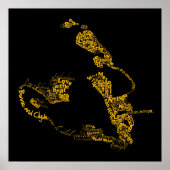 serge gainsbourg poster (Voorkant)