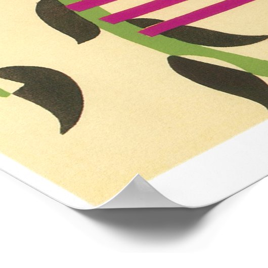 Serge Gladky Jazz Art Poster (Hoek)