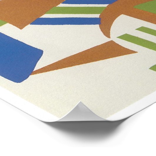 Serge Gladky Jazz Art Poster (Hoek)