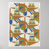 Serge Gladky Jazz Art Poster (Voorkant)