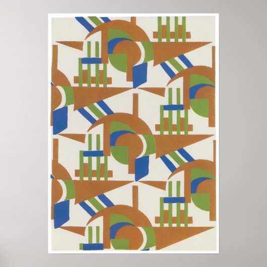 Serge Gladky Jazz Art Poster (Voorkant)