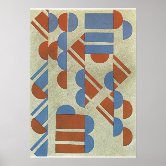 Serge Gladky Jazz Art Poster (Voorkant)