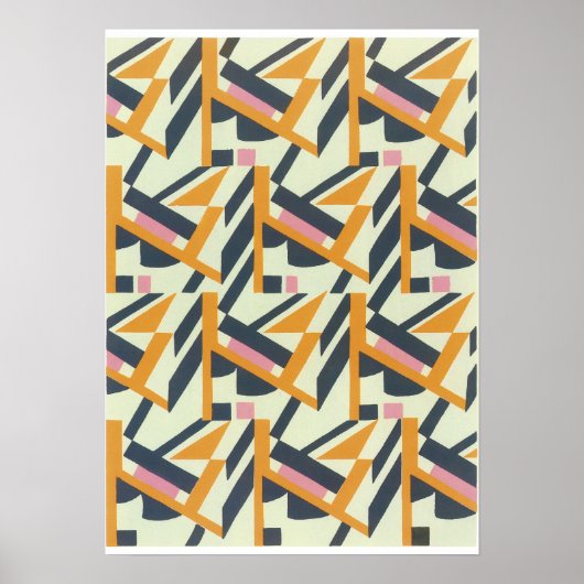 Serge Gladky Jazz Art Poster (Voorkant)