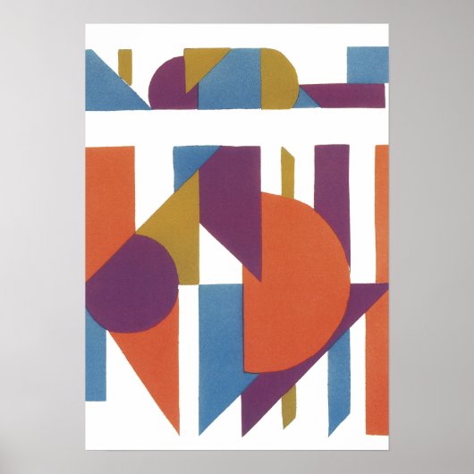 Serge Gladky Jazz Art Poster (Voorkant)