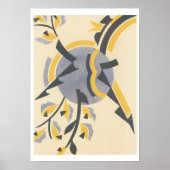 Serge Gladky Jazz Art Poster (Voorkant)