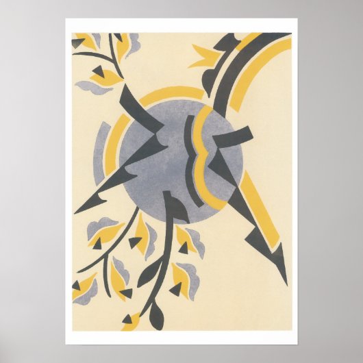 Serge Gladky Jazz Art Poster (Voorkant)