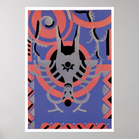 Serge Gladky Jazz Art Poster (Voorkant)