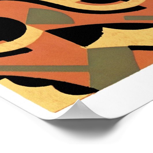 Serge Gladky Jazz Art Poster (Hoek)