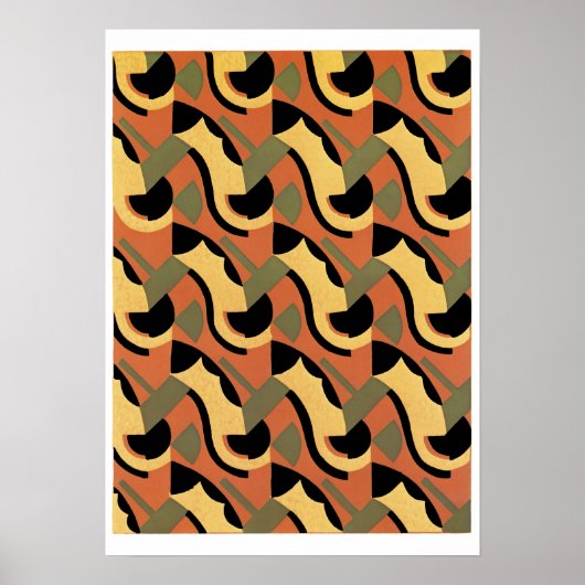 Serge Gladky Jazz Art Poster (Voorkant)