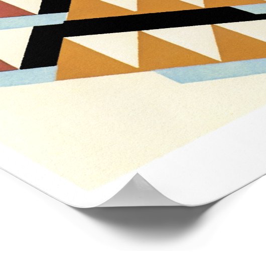 Serge Gladky Jazz Art Poster (Hoek)