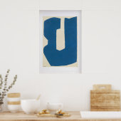 Serge Poliakoff Abstracte Compositie 1965 Poster (Keuken)