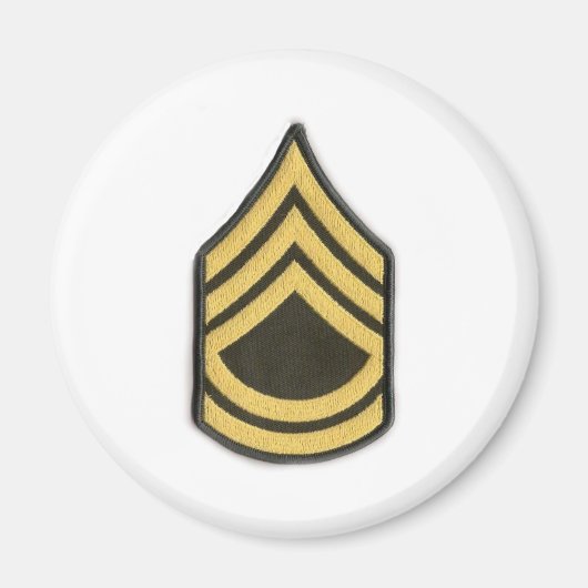 SERGEANT 1STE KLASSE E-7 MAGNEET (Voorkant)