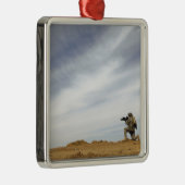 Sergeant biedt veiligheid metalen ornament (Rechts)