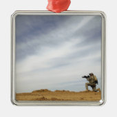 Sergeant biedt veiligheid metalen ornament (Voorkant)