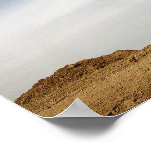 Sergeant biedt veiligheid poster (Hoek)