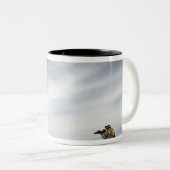 Sergeant biedt veiligheid tweekleurige koffiemok (Voorkant rechts)