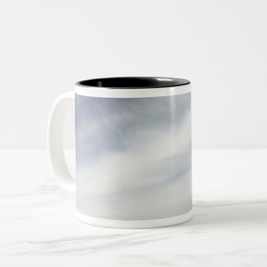 Sergeant biedt veiligheid tweekleurige koffiemok (Voorkant links)