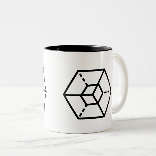 Sergeant (+) / Black 325 ml Two-Tone Mok (Voorkant rechts)