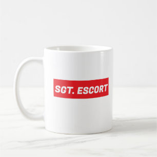 Sergeant Escort Koffiemok