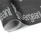 Sergeant Extraordinaire Cadeaupapier (Rol Hoek)