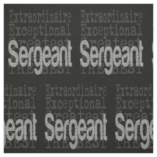 Sergeant Extraordinaire Stof (Swatch)