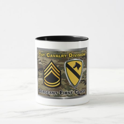 Sergeant First Class 1e Cavaleriedivisie Mok (Midden)