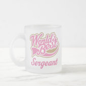 Sergeant Gift Matglas Koffiemok (Links)