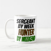 Sergeant houdt van jagen koffiemok (Links)