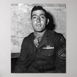 Sergeant John Basilone - Tweede Wereldoorlog - 194 Poster