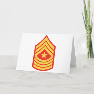sergeant-majoor kaart