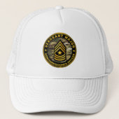 sergeant-majoor trucker pet (Voorkant)