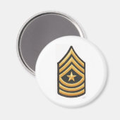 SERGEANT MAJOR E-9 MAGNEET (Voorkant / Achterkant)