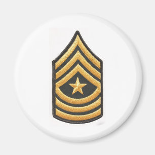 SERGEANT MAJOR E-9 MAGNEET