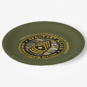 Sergeant Major Promotie Papieren Bordje (Gekanteld)