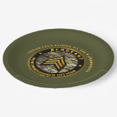 Sergeant Promotie Papieren Bordje (Gekanteld)