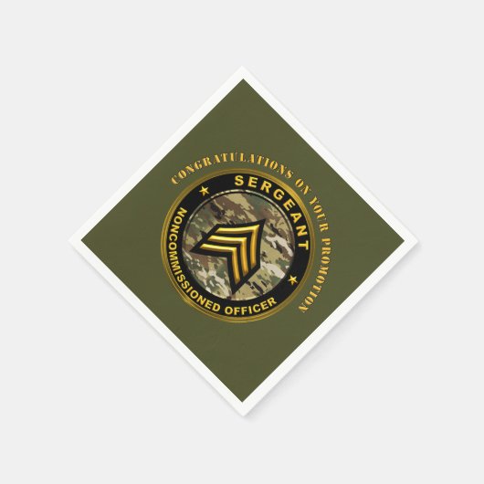 Sergeant Promotie SGT Servet (Hoek)